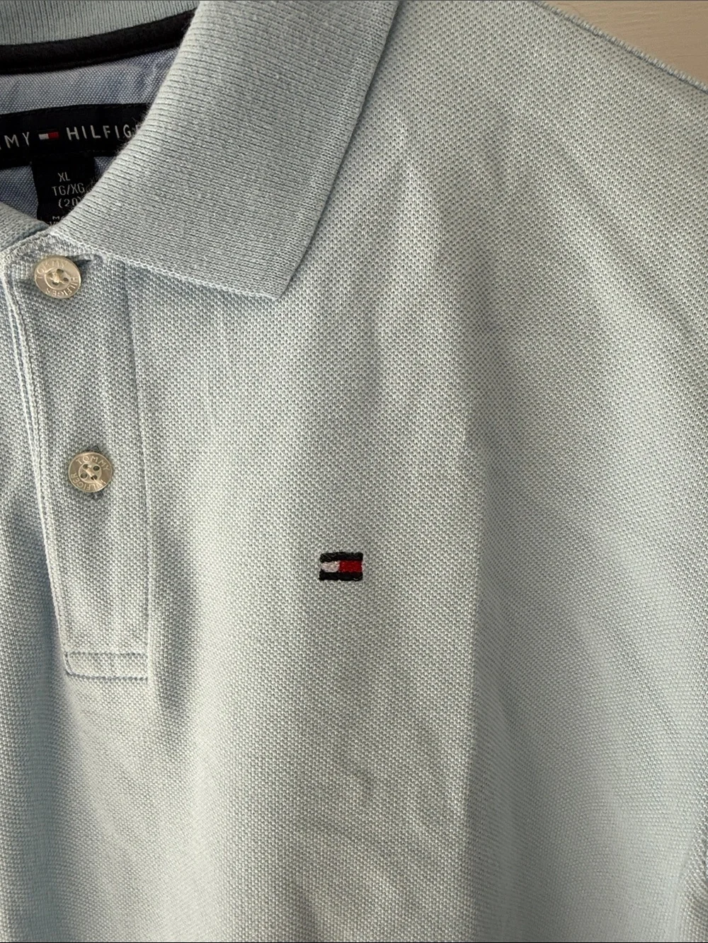 FIVE (5)Tommy Hilfiger Boys 20 Polo ShirtS with Signature Flag